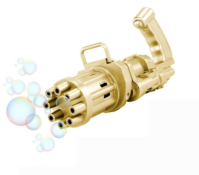 Gatling Bubble gun semi automatic gatling bubble machine for children bubble gatlin gun