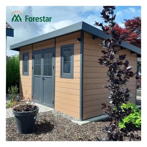 Nouvelle <span class=keywords><strong>Maison</strong></span> d'Été Résistante aux Intempéries en <span class=keywords><strong>Bois</strong></span>, <span class=keywords><strong>Maison</strong></span> de Loisirs Préfabriquée, Abri de <span class=keywords><strong>Jardin</strong></span> Étanche à la Poussière en <span class=keywords><strong>Bois</strong></span>-Plastique Composites (WPC) et Résine - Product Image 1