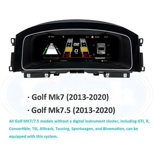 แผงหน้าปัดแผงหน้าปัดดิจิตัล LCD ใหม่เครื่องวัดความเร็วรถยนต์อเนกประสงค์สำหรับ Mk7กอล์ฟ VW/7.5 gti/r/<span class=keywords><strong>tsi</strong></span>/alltrack - Product Image 2