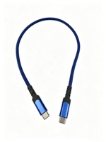 Cable de Datos USB-C de Nailon de Alta Calidad, 100W 10Gbps, Carga Rápida PD, Cable de Sincronización Trenzado Resistente para Cámara