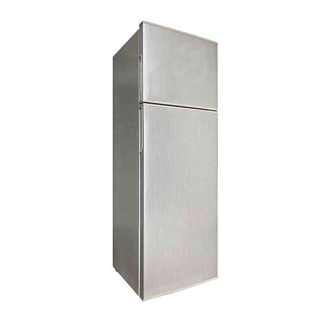 BCD182 182L Double Door Top-Mounted Refrigerator Fridge Freezer with Compressor Refrigerator
