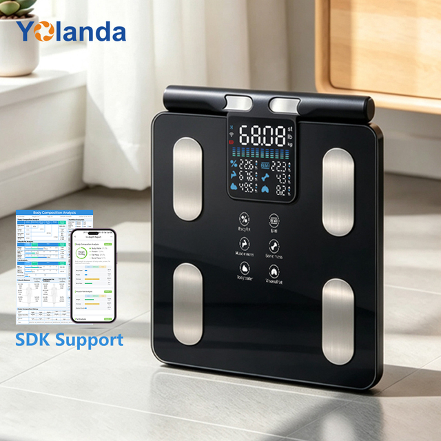 Intelligent Digital Smart Body Scale 50 Body Metrics Analysis Household Health Tracking Electronic Weighing Scale