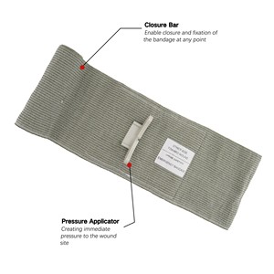 उच्च गुणवत्ता वाली पट्टी आपातकालीन चिकित्सा आघात पट्टी गैर-चिपकने वाला पैड - Product Image 5