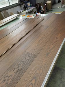 Parquet de acacia de hoja pequeña corta preacabado/sin terminar - Product Image 3