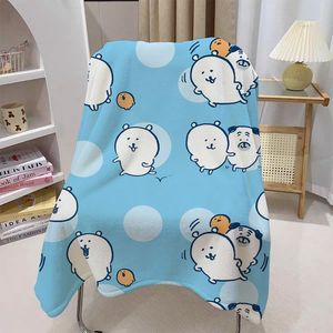 Cute Cartoon Bear Flannel <b>Blanket</b> Throw <b>Blanket</b> Nap <b>Blanket</b> Cozy <b>Warm</b> Super Soft for Bedroom Living Room Custom Print Wholesale - Product Image 4