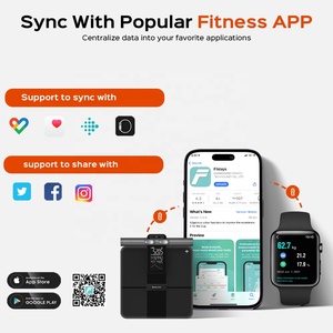 <span class=keywords><strong>เครื่อง</strong></span>วิเคราะห์ไขมันในร่างกายแบบดิจิทัลอัจฉริยะ 8 ขั้วไฟฟ้า พร้อมจอแสดงผลสีสันสดใส VA ปรับแต่งได้ สำหรับการวัด<span class=keywords><strong>ไขมัน</strong></span>และสุขภาพ - Product Image 6