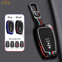 Étui de protection pour clé en alliage de zinc et silicone 2026 pour Toyota RAV4 Camry Corolla CHR Prado Prius - Accessoires automobiles