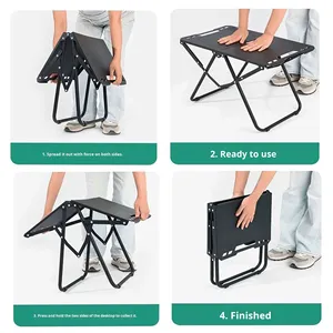 Venta caliente al aire libre portátil multifuncional mesa plegable adecuada para acampar al aire libre y hacer picnics - Product Image 4