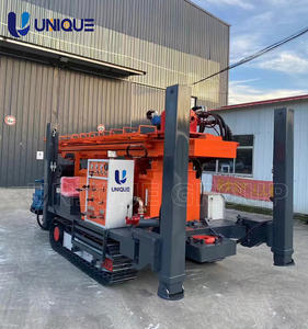 แท่นขุดเจาะบ่อน้ำ300เมตรอุปกรณ์ตีนตะขาบไฮดรอลิกเต็มรูปแบบ - Product Image 6