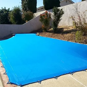 Safety 15ft*30ft Swimming Pool Cover Enclosure Pool Roof Swimming Pool Cover With Pp Pvc Covers Accessories
