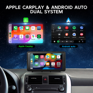 Xách tay 7 inch Carplay Stereo Dashcam GPS Android Màn hình tự động với USB CD Player sao lưu máy ảnh MP3 kết nối cho tất cả các mô hình - Product Image 2