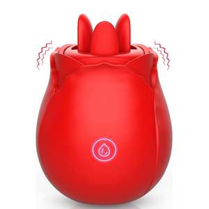 Nuevos juguetes vibradores rosas para mujeres <span class=keywords><strong>consolador</strong></span> de juguete vibrador rosa para mujeres vibrador de lamer rosas - Product Image 1