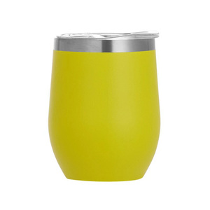 Tazza Personalizzata a Forma di Guscio d'Uovo da 12oz, Tazza Termica Portatile in Acciaio Inox 304 <span class=keywords><strong>per</strong></span> <span class=keywords><strong>Auto</strong></span>, Bicchiere da Vino a Forma di U <span class=keywords><strong>per</strong></span> Casa - Product Image 4