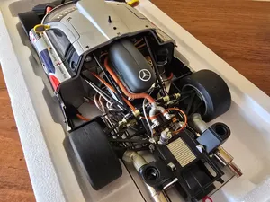 New and in Stock <strong>AUTOart</strong> 1/12 Scale Mercedes CLK GTR 1997 GT1 - Schneider/Ludwig PLC,&amp; PAC Supplier - Product Image 3