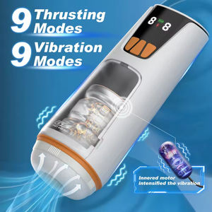 Máquina de Masturbación Masculina, Juguete Sexual para Hombres, Copa Telescópica Desmontable y Lavable, Producto de Vibración para Adultos, Dispositivo Masturbador para Hombres - Product Image 5