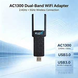 IFA01 BT5.3 อะแดปเตอร์เครือข่ายไร้สาย USB อะแดปเตอร์ WIFI การ์ดเครือข่ายกิกะบิตแบบดูอัลแบนด์ 5.8G - Product Image 5