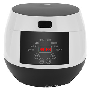 Olla Arrocera Eléctrica Inteligente de 3.1-4.0L con Control por Microcomputadora y Temporizador Automático para Uso Doméstico - Product Image 1