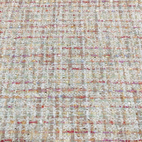 100% Polyester Jacquard Cils Fil Petit Sachet Tissé avec Tissu Tweed pour Canapé Vêtement Production Sacs Textiles de Maison