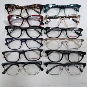Liquidación de Existencias Nuevas, Gafas de Acetato Surtidas, Gafas Cuadradas, Monturas de Acetato al por Mayor, Monturas Ópticas Mixtas con Bisagra de Resorte - Product Image 2