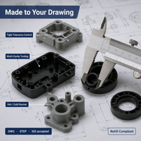 Composants de boîtier en plastique OEM moulés par injection, haute précision et durabilité, en ABS, PP, HDPE, adaptés à diverses applications