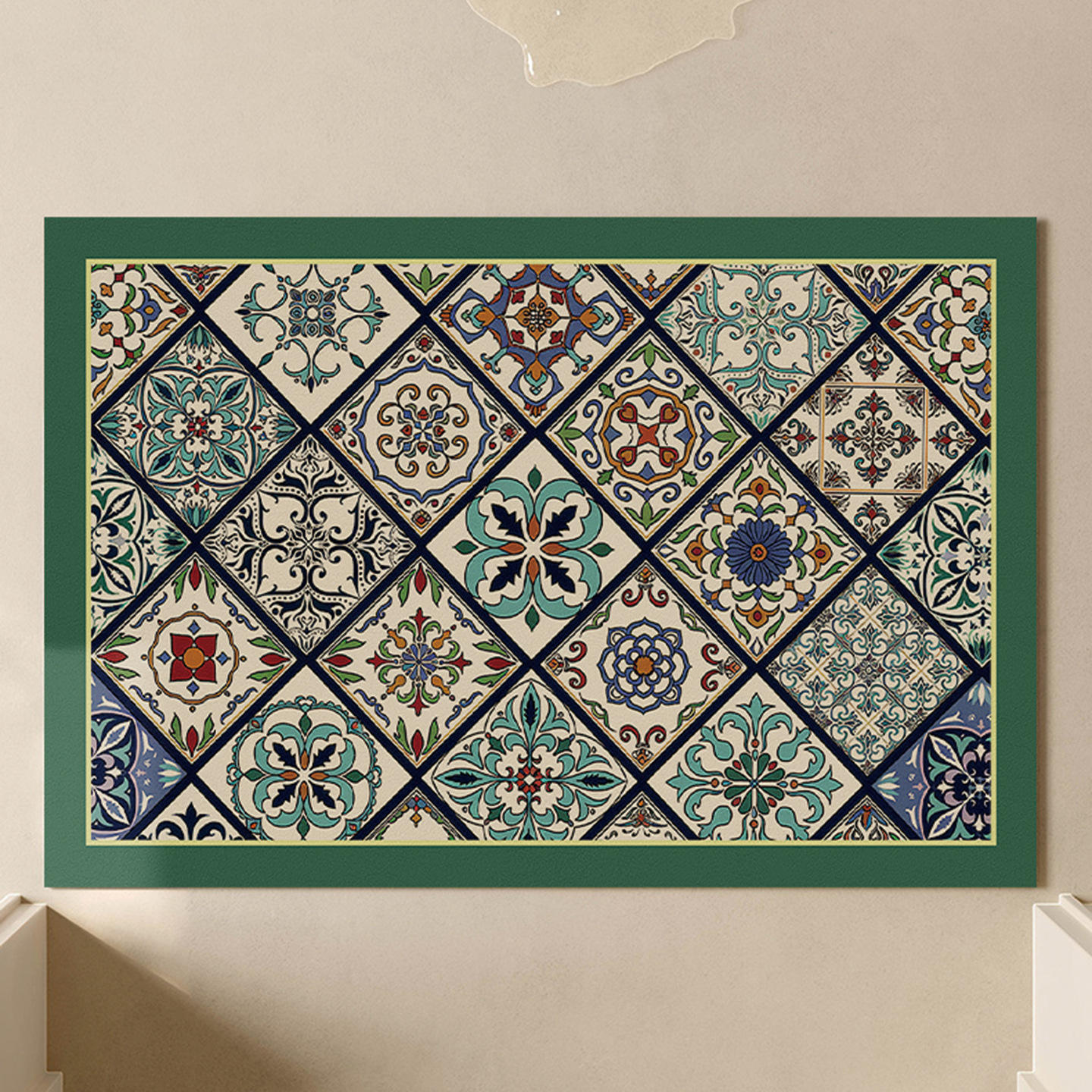 Style porcelaine colorée