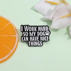 Симпатичные собачьи эмалированные булавки на заказ для моей собаки могут иметь красивые вещи броши на лацканах значки животных Ювелирные изделия подарок для детей друзья - Product Image 4