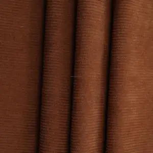 Bán buôn Giao hàng nhanh Tùy chỉnh màu sọc rắn thiết kế 100% Polyester 3D vải to sợi vải cho quần áo