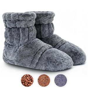 Compresa térmica para <span class=keywords><strong>pies</strong></span> con turmalina, apta para <span class=keywords><strong>microondas</strong></span>, para aliviar el dolor y las molestias. - Product Image 2