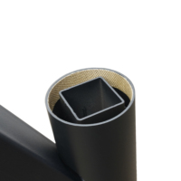 Poêle à bois portable haute efficacité pour cuisson et chauffage extérieur, réchaud fusée, chauffage de terrasse à granulés pour le camping