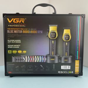 Pour V885S2 Nouveau Design Rasoir Électrique à Double Lame Professionnel Sans Fil Rechargeable par USB pour le Visage et le Corps pour Hommes - Product Image 1