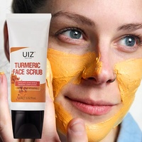 Gommage Visage et Corps au Curcuma Marque Privée Éclaircissant Lissant Exfoliant Bio au Curcuma