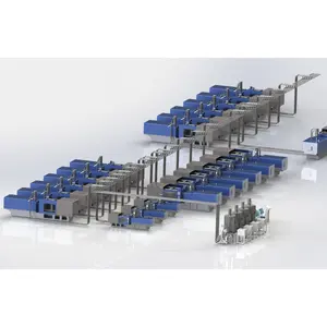 New industrial plastic material centralized feeding system