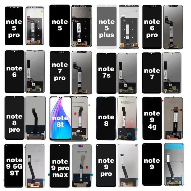 LCD Display for TCL for Samsung Redmi Mobile Phones with 1 Year Warranty