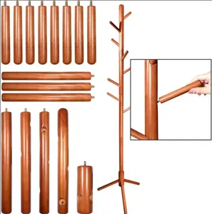 Porte-manteau de bureau en forme d'arbre robuste porte-manteau en bois personnalisé de haute qualité porte-manteau de chambre à coucher