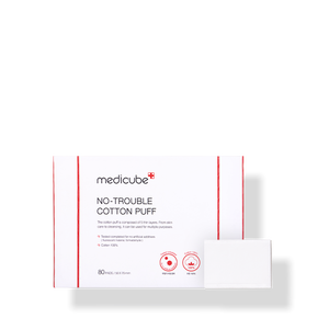 Per Medicube nessun problema tamponi di cotone eco-friendly rimozione naturale per trattamenti per il viso del salone di bellezza cuscinetti per la pulizia cosmetica personalizzati - Product Image 1