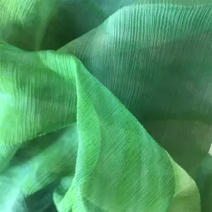 Venda quente 100% impressão crinkle seda design personalizado da china fábrica direta