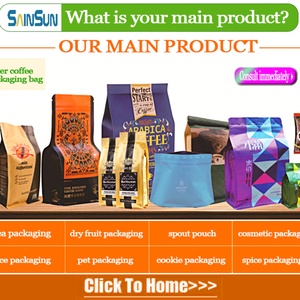 Bolsa de Empaque para Café con Fondo Plano, Personalizada por el Fabricante, 1kg 2kg 3kg, a Prueba de Humedad, con Cierre - Product Image 4