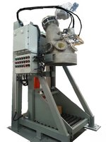 Tireur de fûts électrique robuste pour poudre sèche, granulés, produits chimiques solides, céréales alimentaires, avec moteur, PLC, boîte de vitesses, pompe, en acier inoxydable de haute qualité