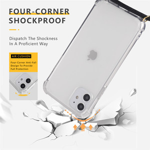 <span class=keywords><strong>Modelo</strong></span> 2026, Compatible con <span class=keywords><strong>iPhone</strong></span> 17 Pro Max, Logotipo Personalizado, Correa Cruzada, Funda Transparente con Cordón - Product Image 6