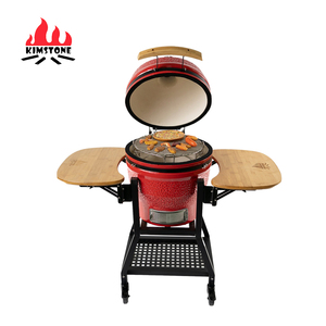 Hot Sale Auplex 18 Inch Outdoor BBQ <span class=keywords><strong>Grill</strong></span> Large Kamado <span class=keywords><strong>Grill</strong></span> Charcoal Smoker with  Stainless Steal for Indoor and Outdoor - Product Image 1