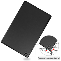 Casing Samsung Galaxy Tab A7, sarung pelindung pintar dudukan belakang keras 10.4 inci 2020 SM-T500/T505/T507
