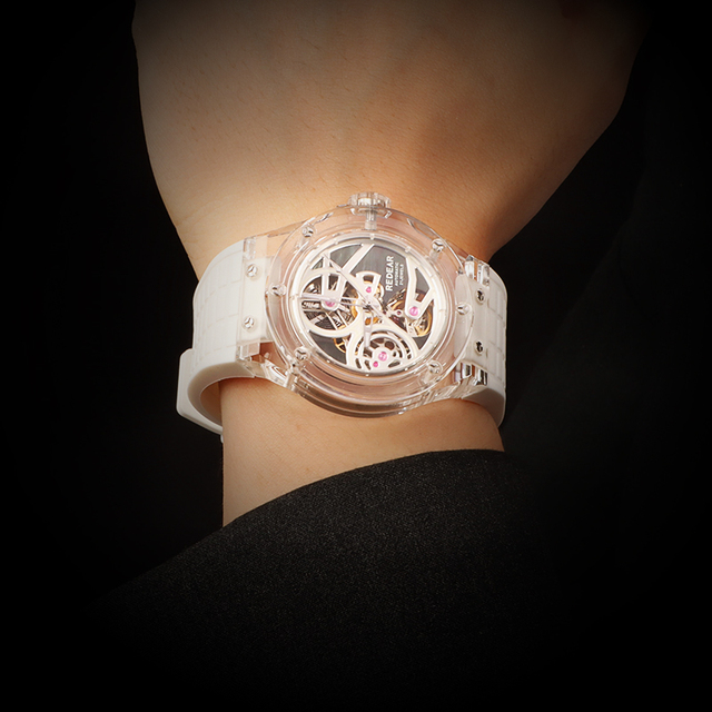 Factory OEM Hangzhou 75D0A Automatic Mechanical Stainless Steel Crystal Analog Unisex Sport Charm 42mm Watch 3BAR Water