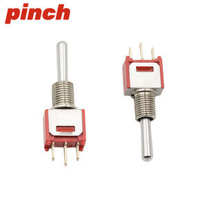 Interruptor de Palanca KNL 15A 250VAC SPST de 25mm para Montaje en Panel, Encendido/Apagado, Plástico - Product Image 2