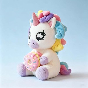 Peluche Uyeah OEM, poupée <span class=keywords><strong>en</strong></span> peluche douce, cheval de dessin animé, animal <span class=keywords><strong>en</strong></span> peluche kawaii, cadeau d'anniversaire pour enfants, <span class=keywords><strong>licorne</strong></span> arc-<span class=keywords><strong>en</strong></span>-ciel personnalisée, jouet <span class=keywords><strong>en</strong></span> peluche mignon - Product Image 2