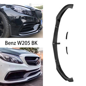 ลิ้นหน้าคาร์บอนไฟเบอร์ทรงสปอร์ต สำหรับรถเบนซ์ C-Class W205 4 ประตู ปี 2015-2021 - Product Image 2