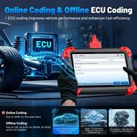 Escáner de Diagnóstico OBD2 XTOOL D7 V2.0, Sistema Completo con Función de Codificación de ECU FCA, Programador de Llaves, Más de 36 Funciones de Reinicio