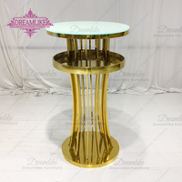 Comptoir de bar à café et jus de fruits en acier et en verre au design moderne pour la maison ou l'hôtel pour la location de mariage à vendre