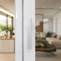 Fenêtre à battant en aluminium insonorisée moderne HUACAI, norme australienne AS2047, double vitrage, à haute efficacité énergétique