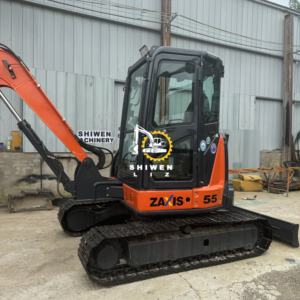 Original Japan High Quality Used ZX55 Mini Excavator From Japan with Hitachi Engine 1 Year Warranty Motor Included - Product Image 2
