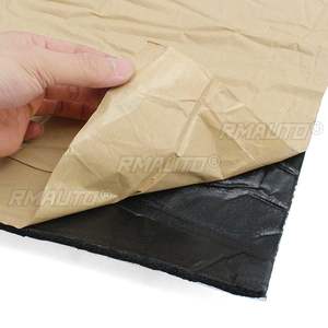 Tapis insonorisant pour voiture 140/100x100cm 7mm, isolation phonique pour capot moteur, pare-feu, matériau thermique en mousse d'aluminium - Product Image 5